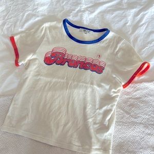 Vintage style Broncos tshirt size M
